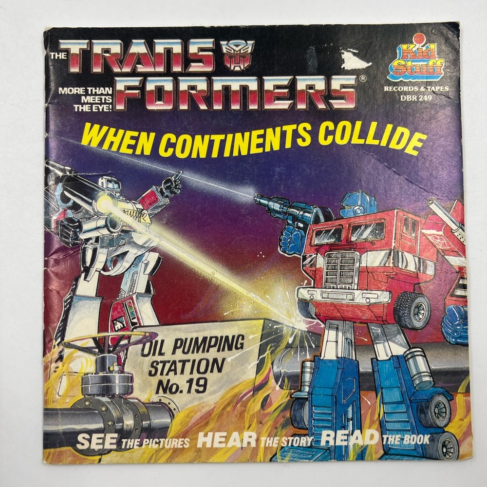 Transformers Comic Book - When Continents Collide